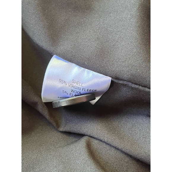 ARGENT Women's Black Cinched Waist 3-Button Wool Blazer-SIZE 4 - MSRP $398 - Picture 11 of 13